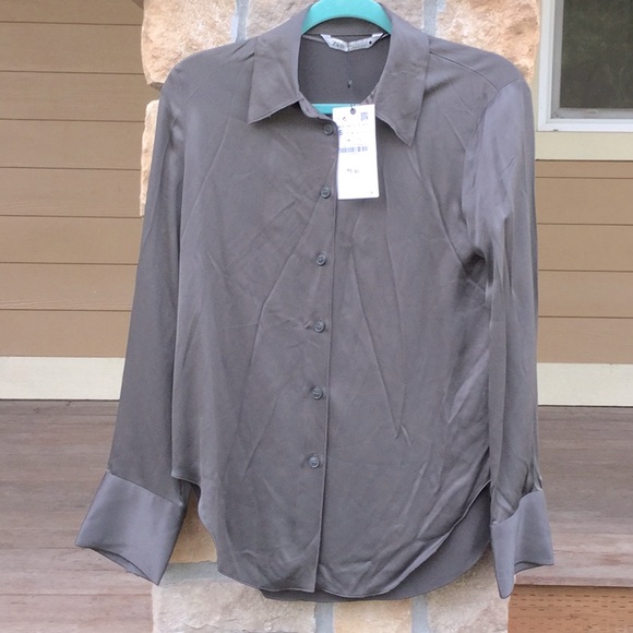 Zara Tops - Zara button shirt rodeo country dance office party brunch farmer’s market